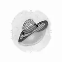 sombrero colombia tattoo design idea