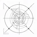 00:00 clock face tattoo design idea