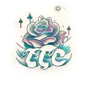 Arate with curiosity, wisdom, hope, courage, self mastery, zest, love, gratitude  tattoo design idea