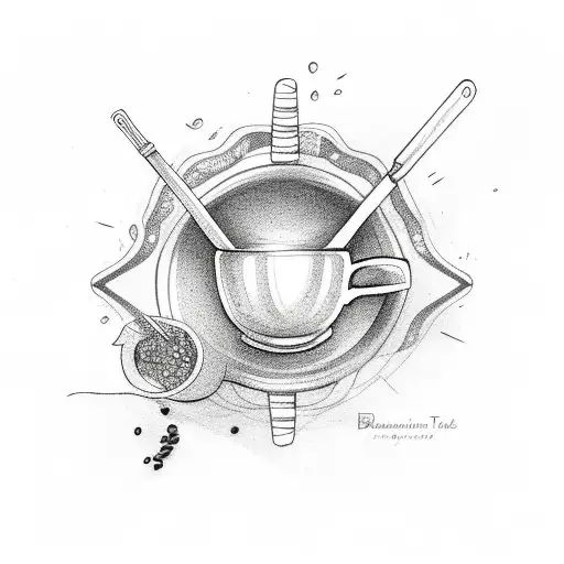 Barista Trio tattoo design idea