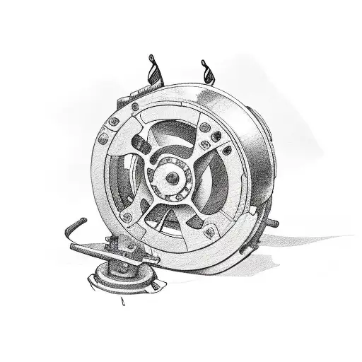 movie reel\ tattoo design idea