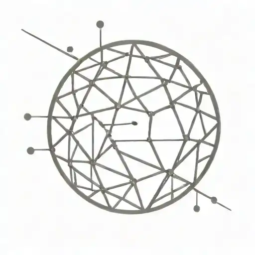 disco ball tattoo design idea