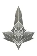 tropical imperial tattoo design idea