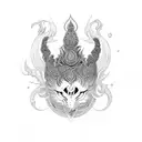 Vishnu  tattoo design idea