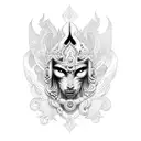 Vishnu  tattoo design idea