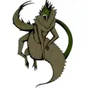 basilisk tattoo design idea