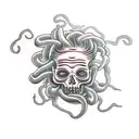 spine tattoo medusa  tattoo design idea