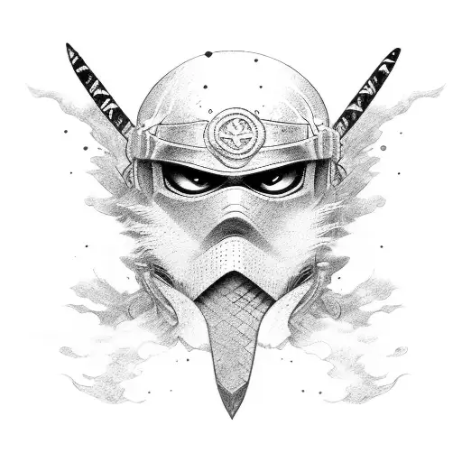 ninja kamui tattoo design idea