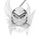 ninja kamui tattoo design idea