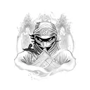 ninja kamui tattoo design idea