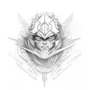 ninja kamui tattoo design idea