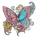 bisexuality tattoo design idea