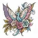 bisexuality tattoo design idea