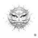 semicolon  tattoo design idea