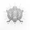 karate physical therapy  tattoo design idea