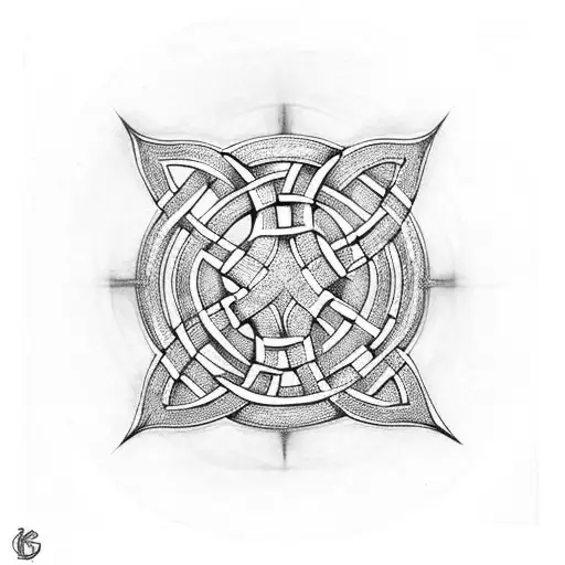 Celtic Knot tattoo design idea