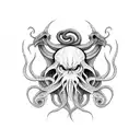 cthulhu tattoo design idea