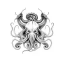 cthulhu tattoo design idea