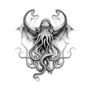 Cthulhu tattoo design idea