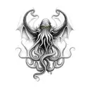 Cthulhu tattoo design idea