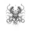 cthulhu  tattoo design idea