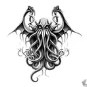 Cthulhu tattoo design idea
