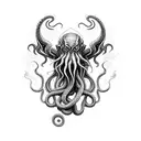 Cthulhu tattoo design idea
