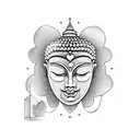 Buddha tattoo design idea