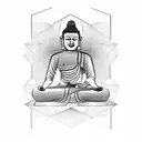 Buddha tattoo design idea