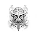 predator tattoo design idea