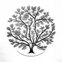 Tree of Life tattoo design idea