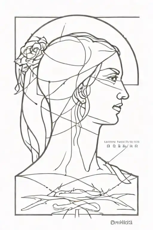 Life  like da vinci draw me a tattoo tattoo design idea