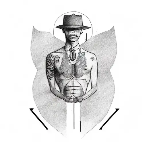 A tattoo that combines the phrases 'bet on yourself' and 'be yourself' tattoo design idea