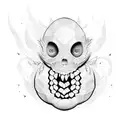 potatoe tattoo design idea