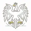 polish eagle flag tattoo design idea