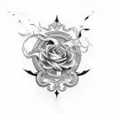 number XIII tattoo design idea