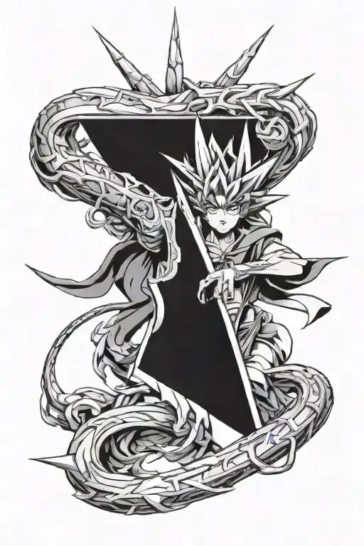 Yugioh tattoo design idea