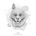 fórmula 1, automotive mechanic, venezuela, miami, ocean, mountains,  tattoo design idea