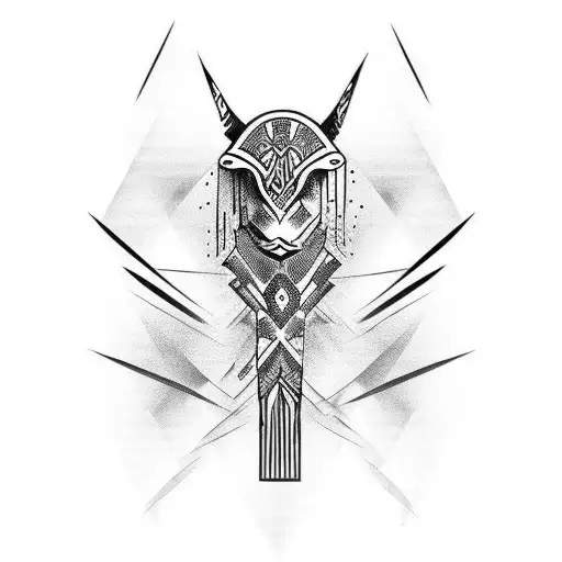 viling tattoo design idea