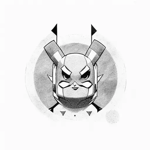 a sleeve of pikachu, charizard, deadpool, the hulk, captain america, thor, rocket league and call of duty tattoo design idea