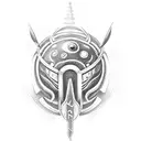 rocket league octane tattoo design idea