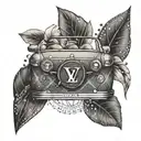 louis vuitton gucci mercedes tattoo design idea