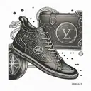louis vuitton gucci mercedes tattoo design idea