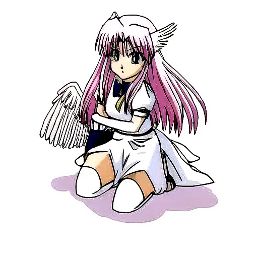 angel warrior tattoo design idea