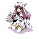 angel warrior tattoo design idea