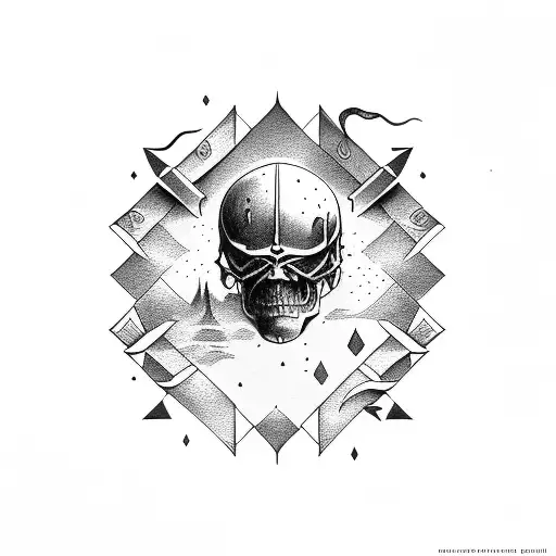 sic parvis magna tattoo design idea