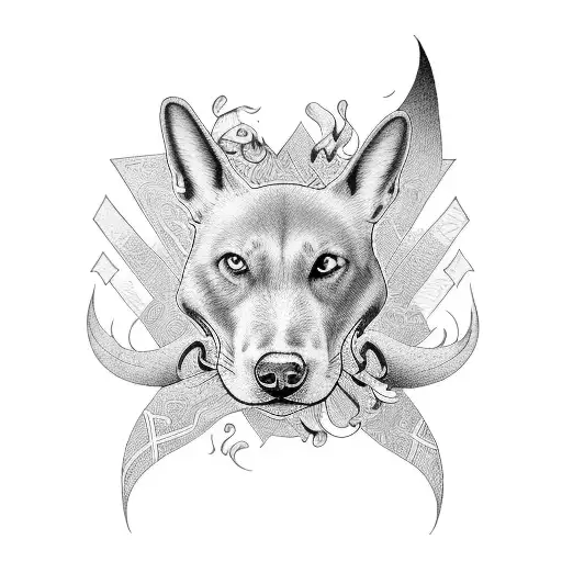 "Meg Vicious" written tattoo design idea