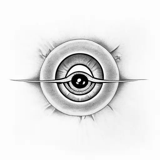 Evil Eye tattoo design idea