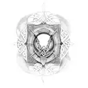 celtic design band tattoo design idea