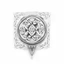 celtic design band tattoo design idea